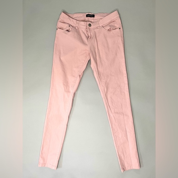 Pink Italian Branded Denim Pants - Picture 1 of 4